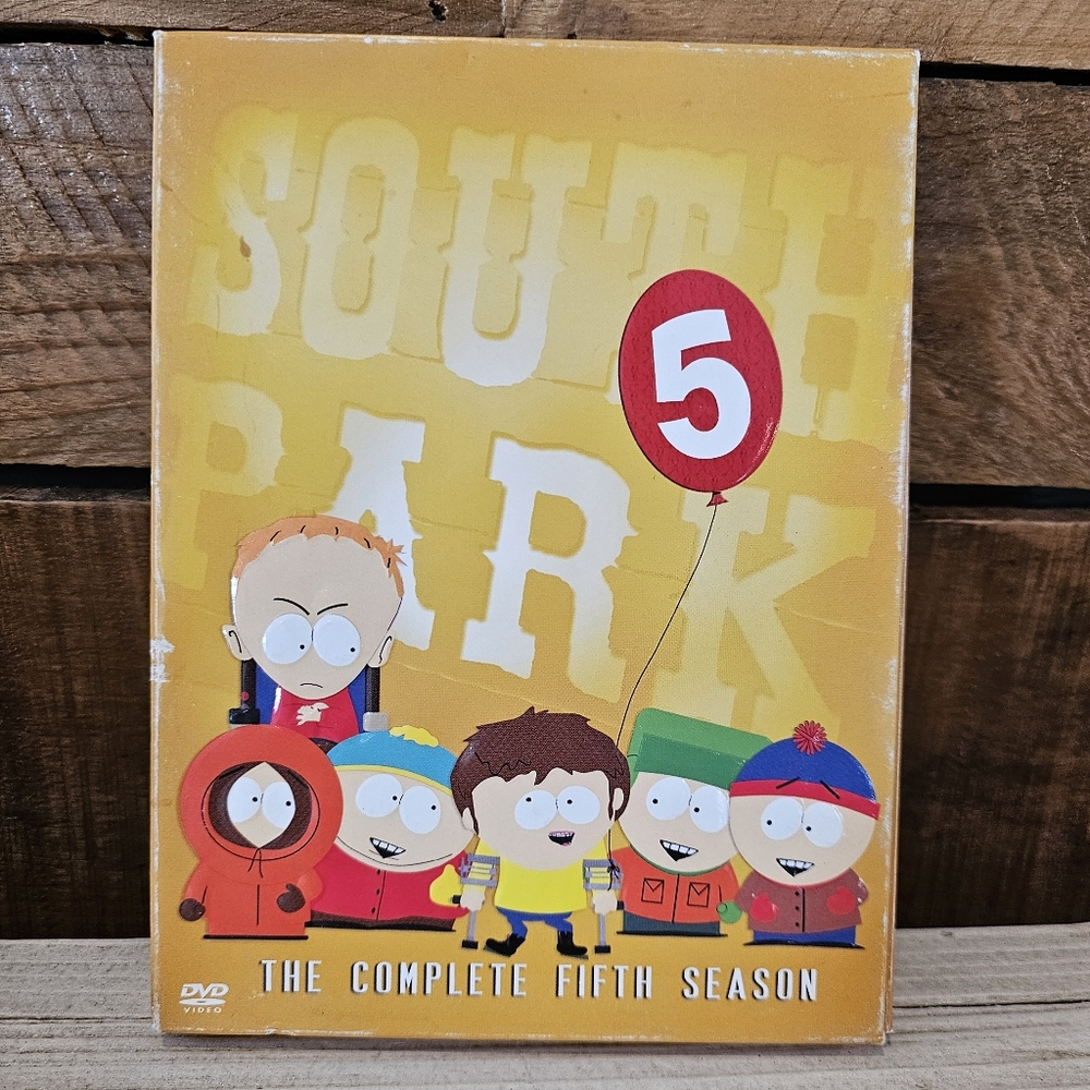Vintage 2001 South Park Complete Fifth Season 3 DVD Set